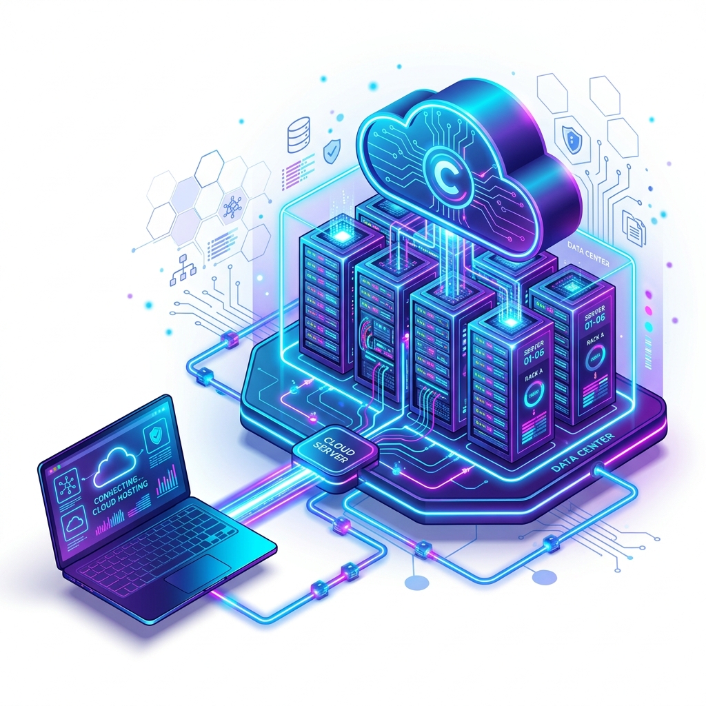 Reseller Hosting Illustration